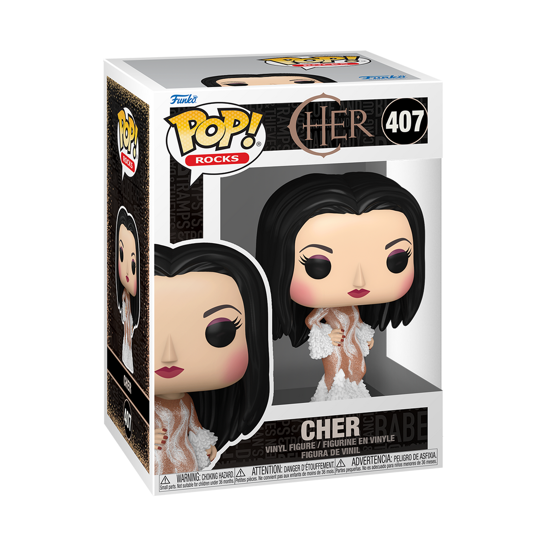 Funko Pop! Rocks Cher 407 Cher (Met Gala 1974) Funko