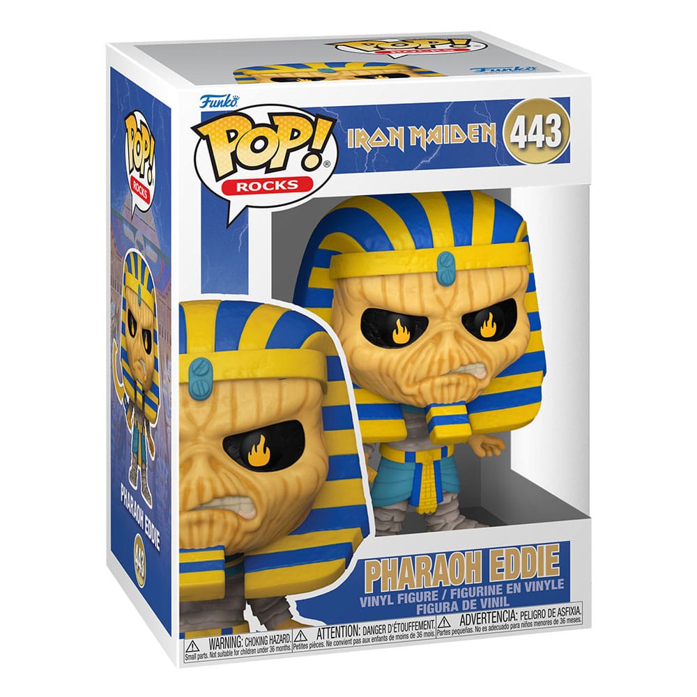 Funko Pop! Rocks Iron Maiden 443 Pharaoh Eddie Funko