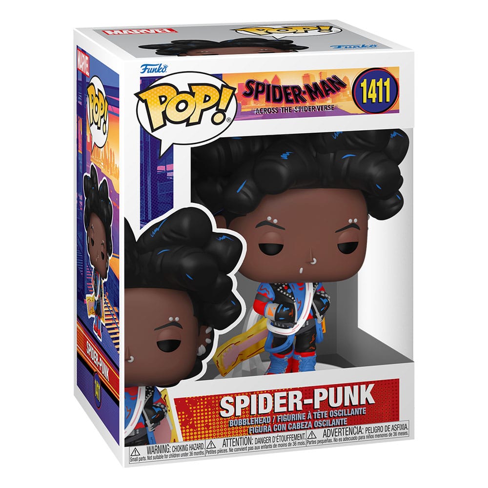 Funko Pop! Spider-Man Across the Spiderverse 1411 Spider-Punk Funko