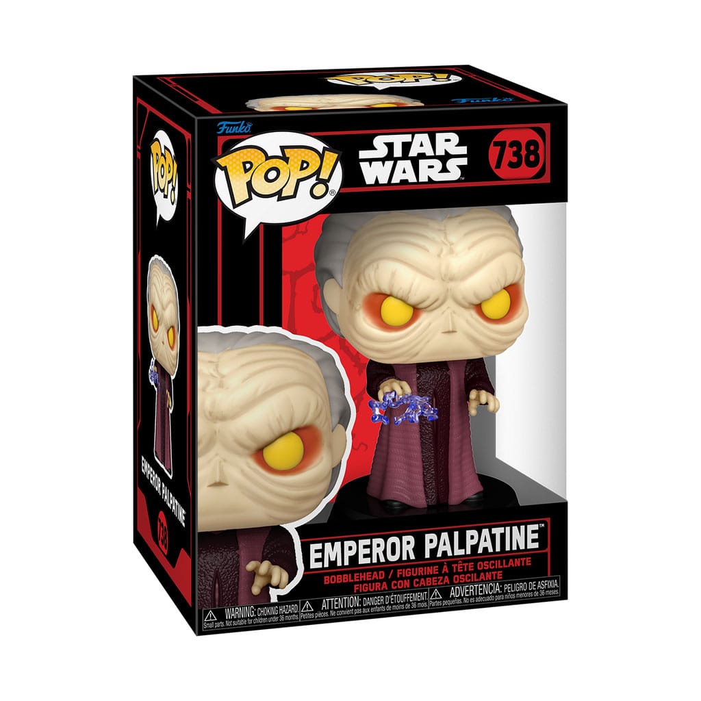 Funko Pop! Star Wars Dark Side 738 Emperor Palpatine Funko