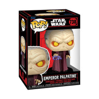 Thumbnail for Funko Pop! Star Wars Dark Side 738 Emperor Palpatine Funko