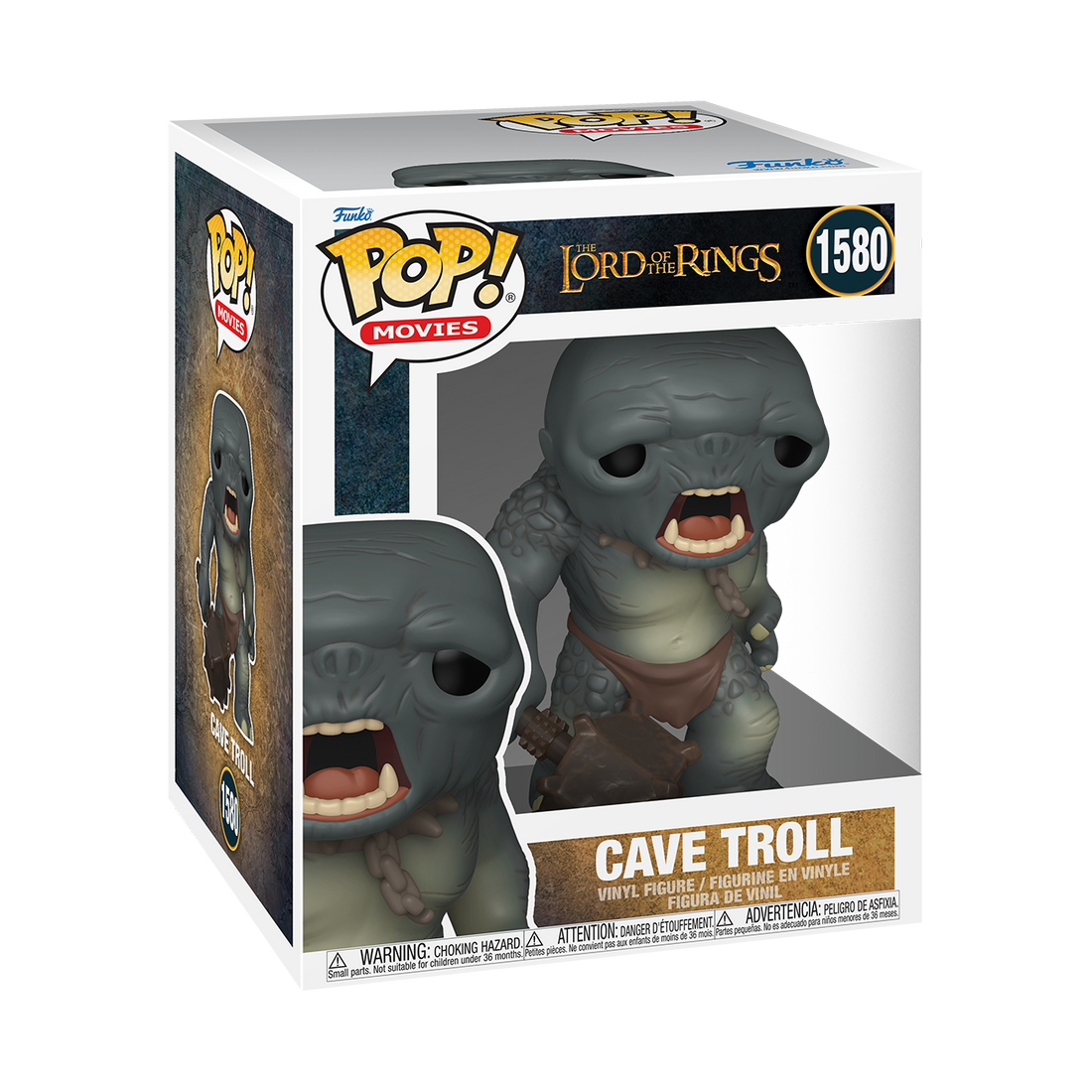 Funko Pop! Super Sized Movies Lord Of The Rings 1580 Cave Troll Funko