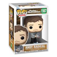 Thumbnail for Funko Pop! Television Parks and Recreation 1567 Andy Radical Funko