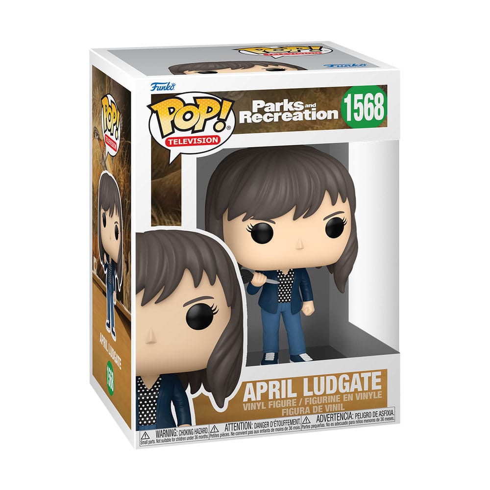 Funko Pop! Television Parks and Recreation 1568 April Ludgate Funko