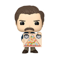 Thumbnail for Funko Pop! Television Parks and Recreation 1569 Ron Swanson Funko