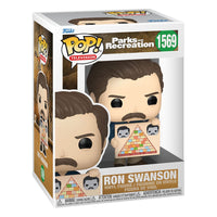 Thumbnail for Funko Pop! Television Parks and Recreation 1569 Ron Swanson Funko