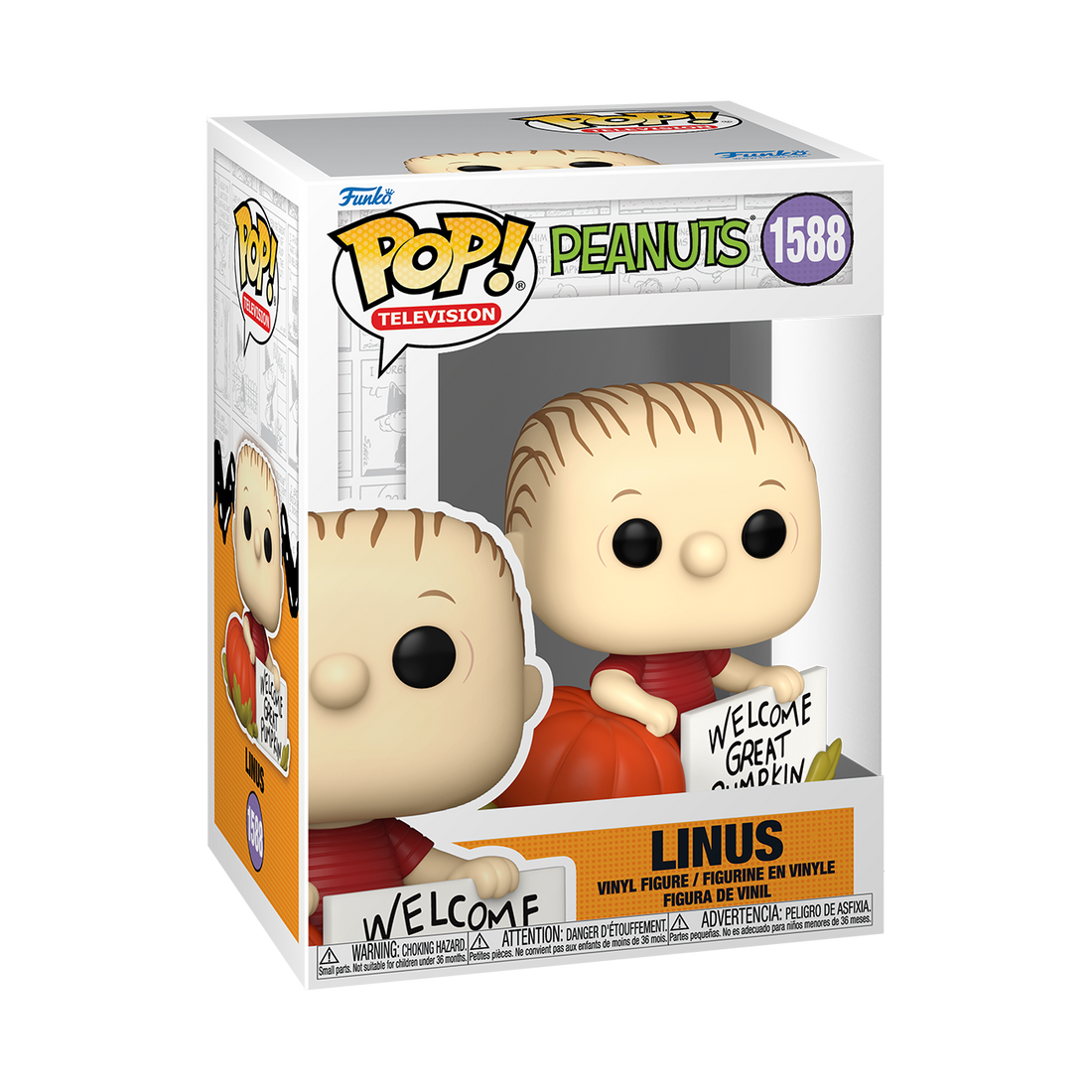 Funko Pop! Television Peanuts 1588 Linus Funko