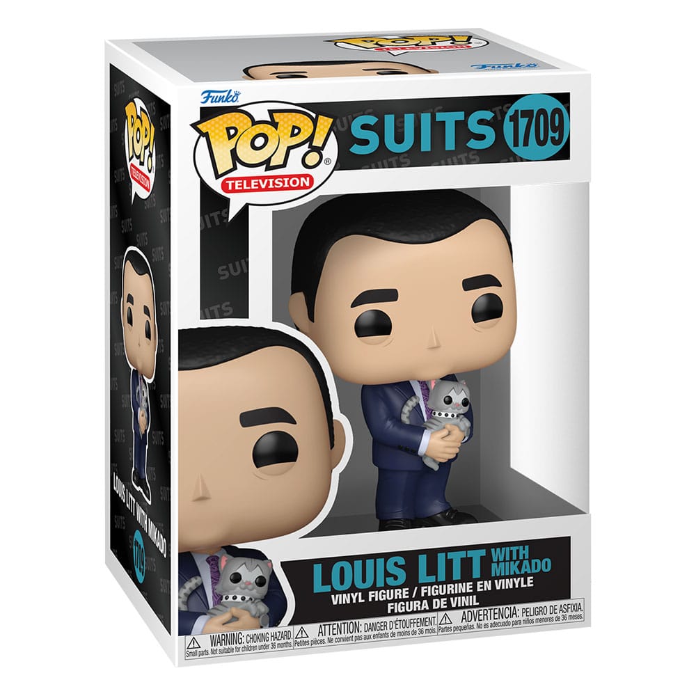 Funko Pop! Television Suits 1709 Louis Litt with Mikado