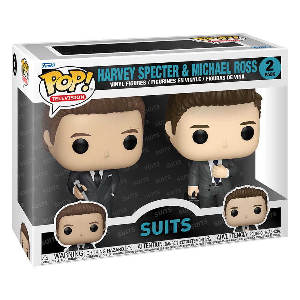 Funko Pop! Television Suits Harvey Specter & Michael Ross 2 Pack