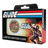Thumbnail for G.I. Joe Collectable Coin A Real American Hero 60th Anniversary 24k Gold Plated Limited Edition