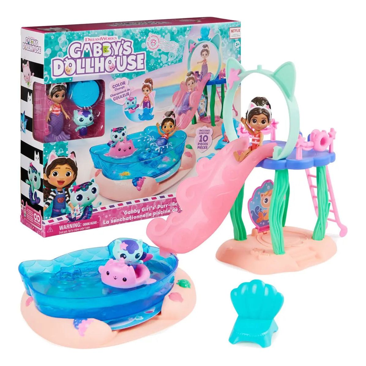 Gabby's Dollhouse Pool Playset Gabby's Dollhouse