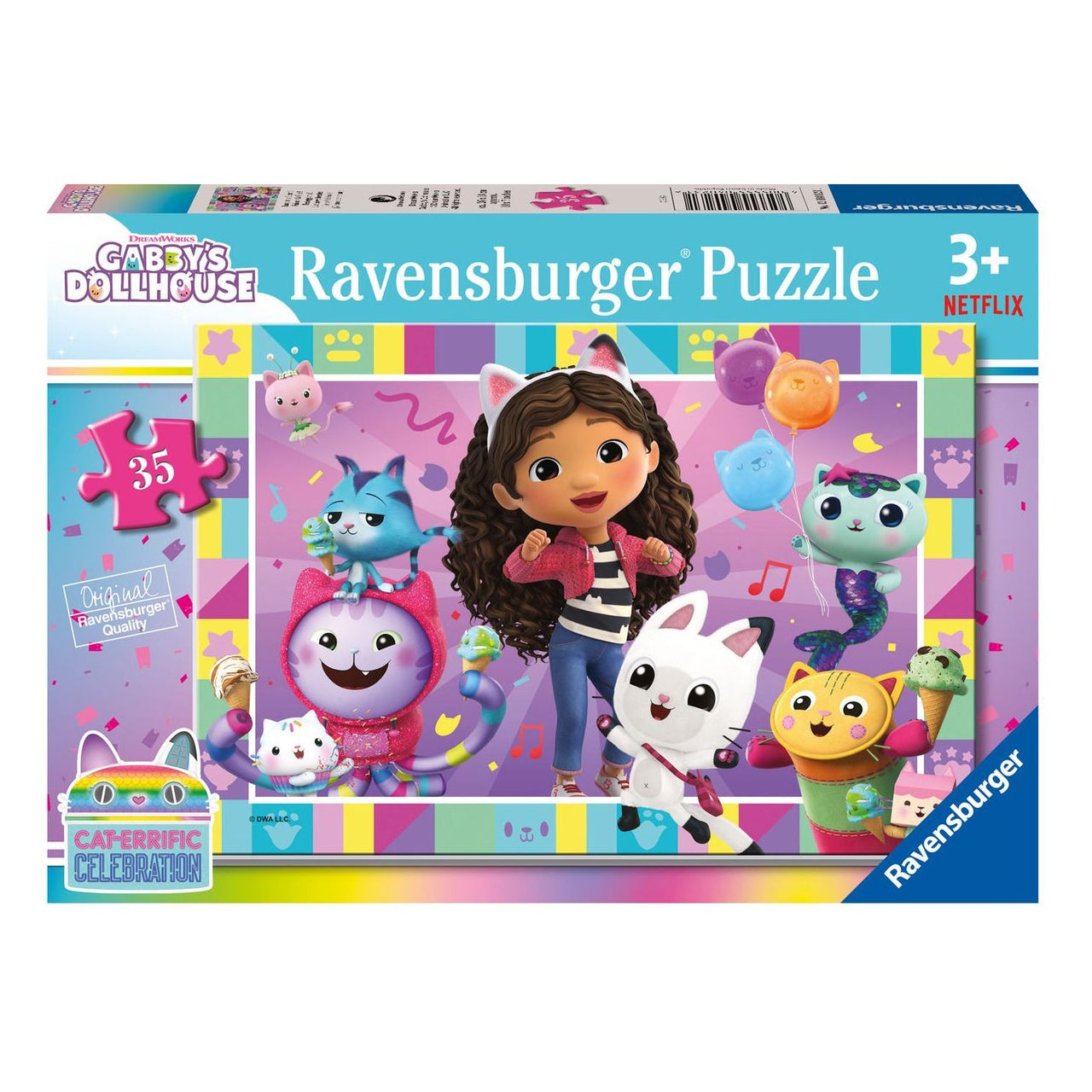 Gabby's Dollhouse 35 Piece Jigsaw Puzzle Ravensburger