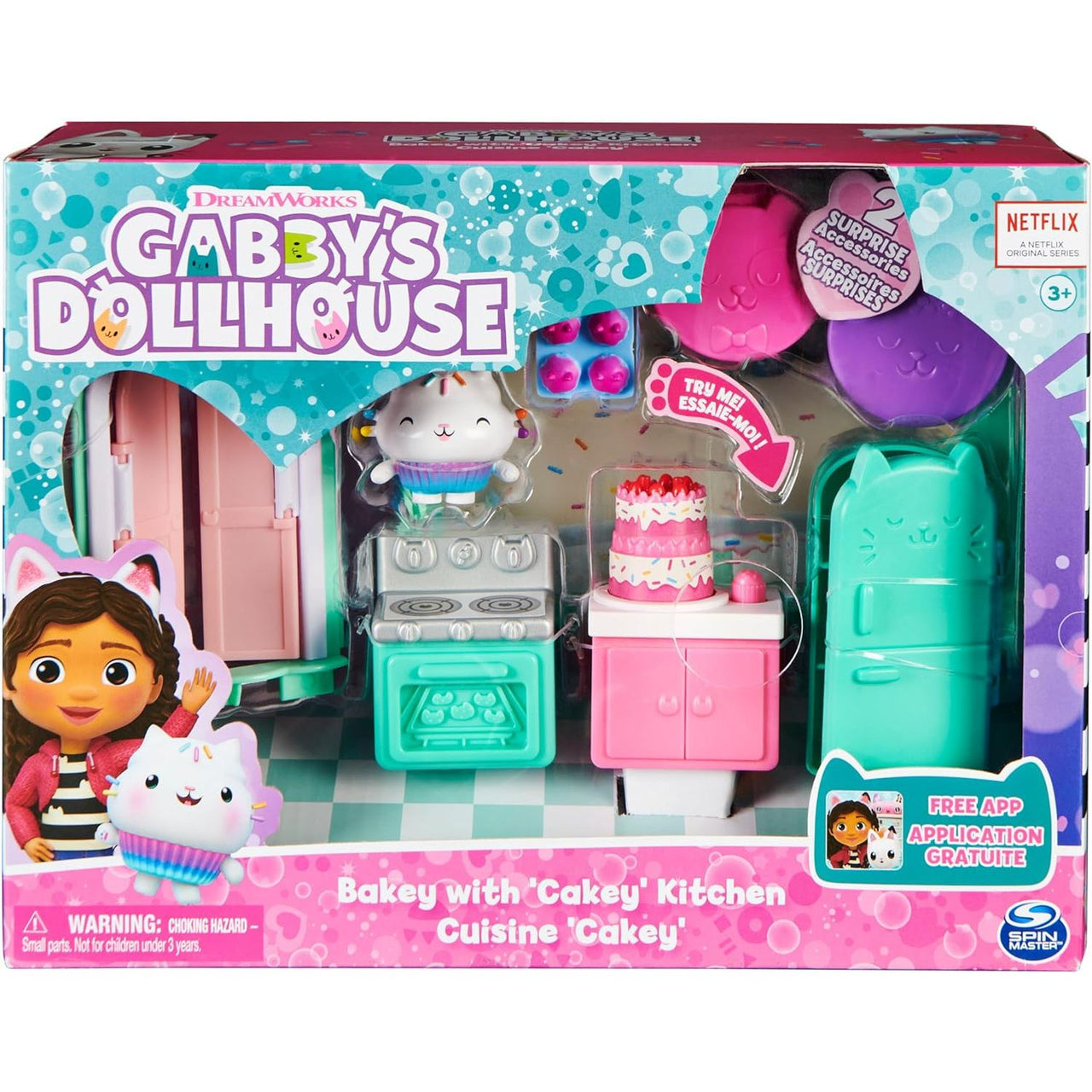 Gabby's Dollhouse Bakey with Cakey Kitchen Playset Gabby's Dollhouse