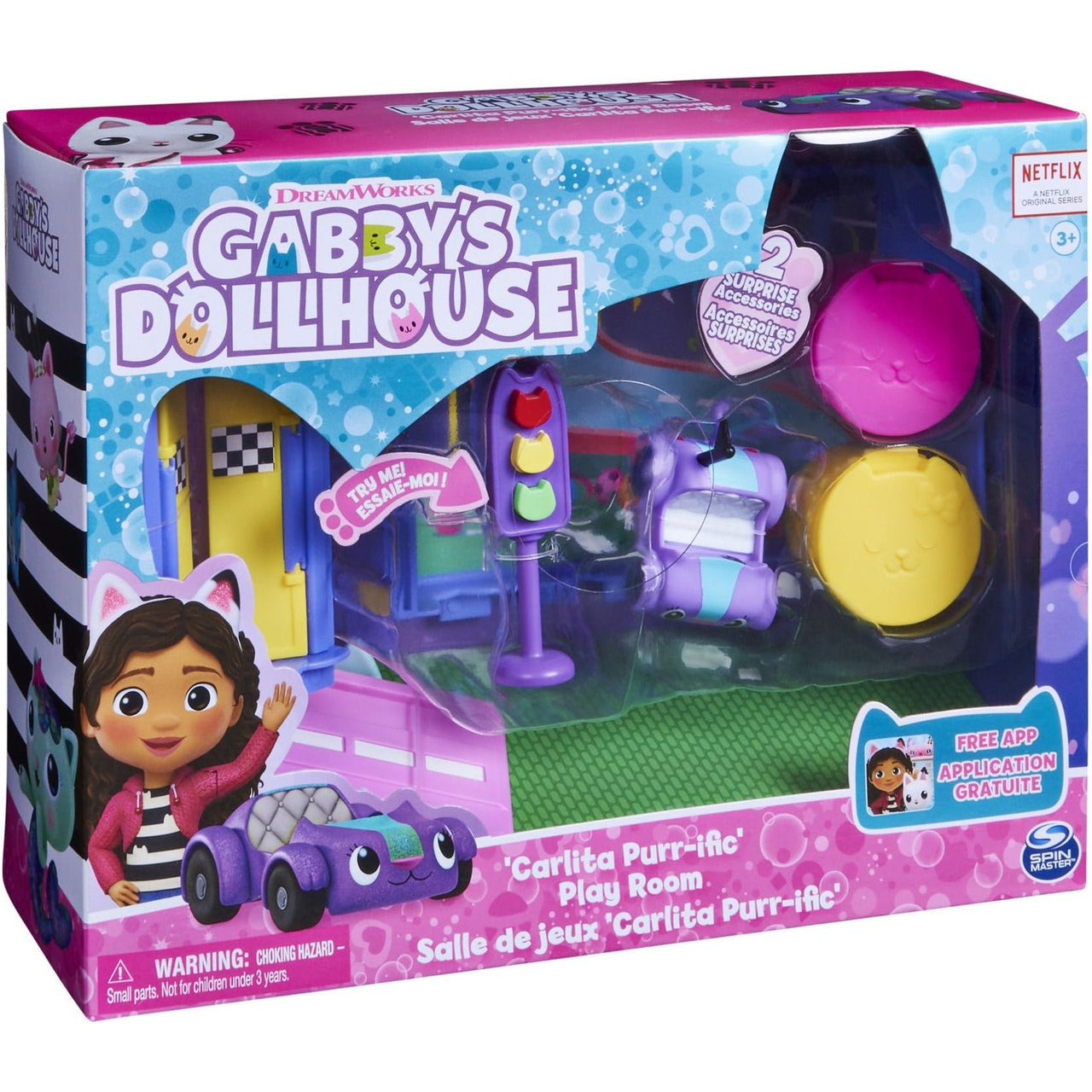 Gabby's Dollhouse Carlita Purr-ific Play Room Gabby's Dollhouse