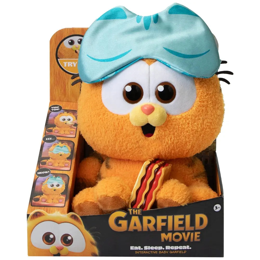 Garfield Movie Baby Garfield Feature Plush with Sound Garfield