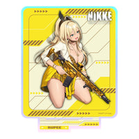 Thumbnail for Goddess of Victory: Nikke Crouching Series Acrylic Stand Rupee Holographic 14 cm