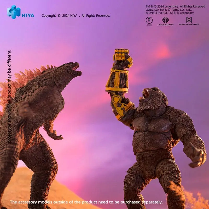 Godzilla x Kong: The New Empire Exquisite Basic Action Figure Kong B.E.A.S.T. Glove Ver. 16 cm Hiya