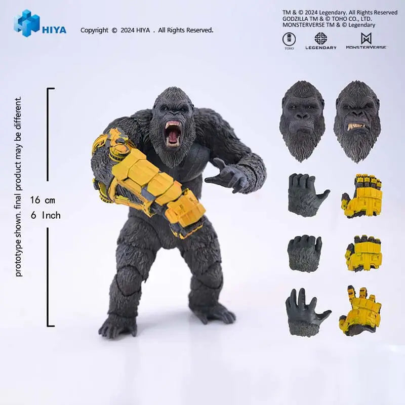 Godzilla x Kong: The New Empire Exquisite Basic Action Figure Kong B.E.A.S.T. Glove Ver. 16 cm Hiya