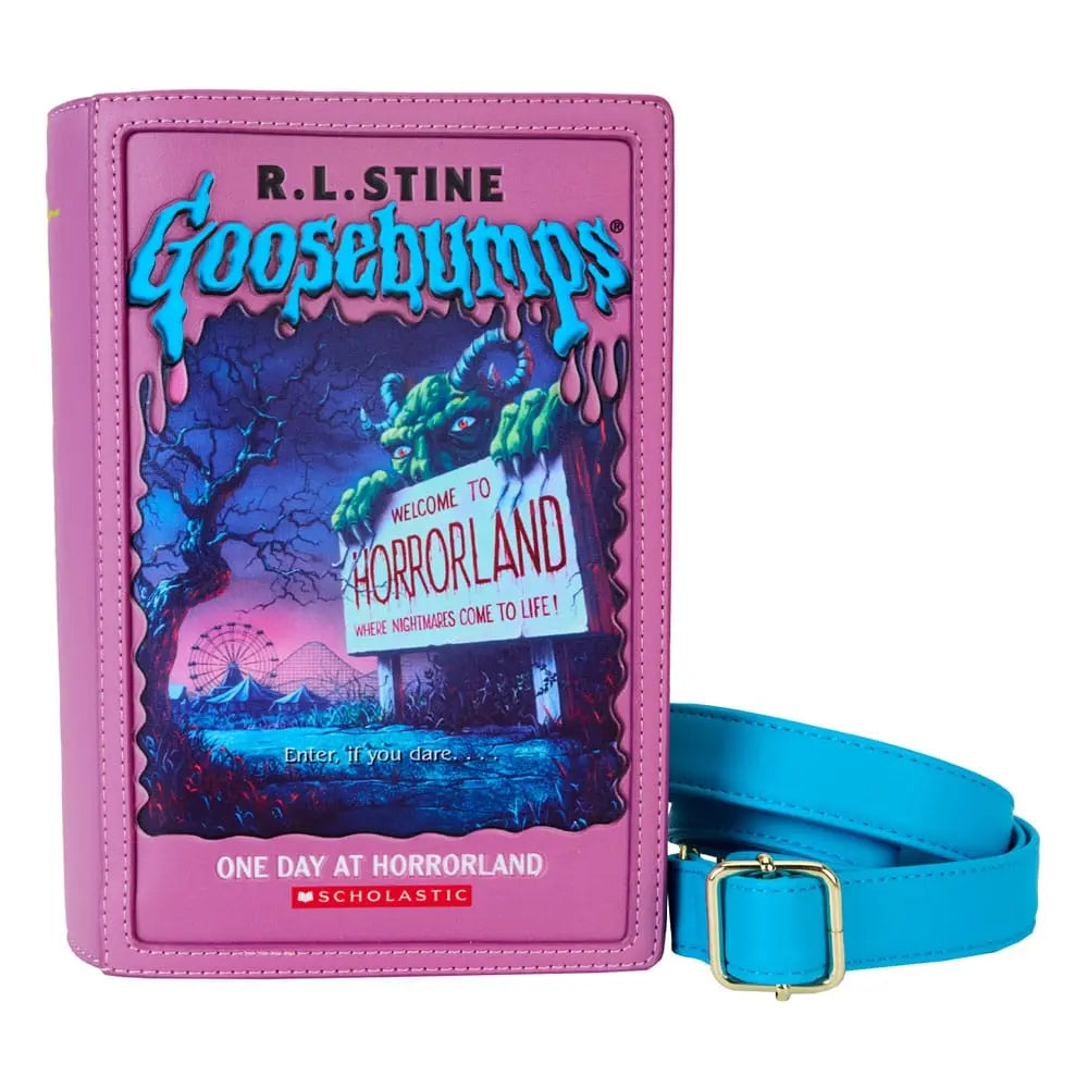 Goosebumps by Loungefly Crossbody One Day at Horrorland Book Cover Loungefly