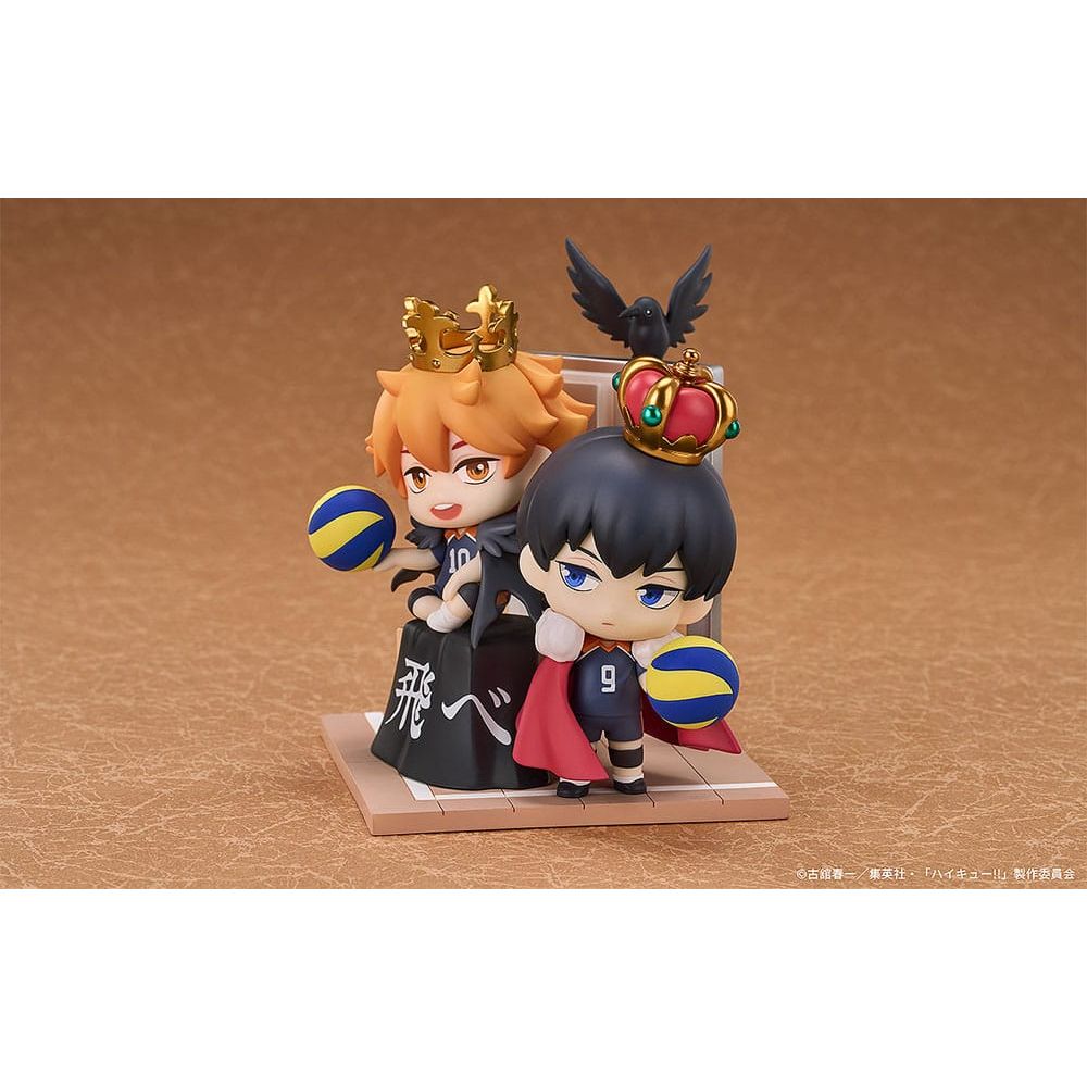 Haikyu!! Qset Mini-Figure 2-Pack Shoyo Hinata & Tobio Kageyama 11 cm