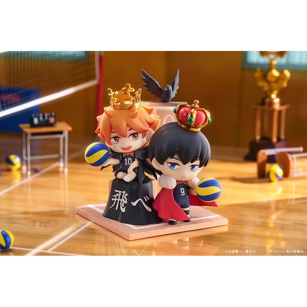 Haikyu!! Qset Mini-Figure 2-Pack Shoyo Hinata & Tobio Kageyama 11 cm