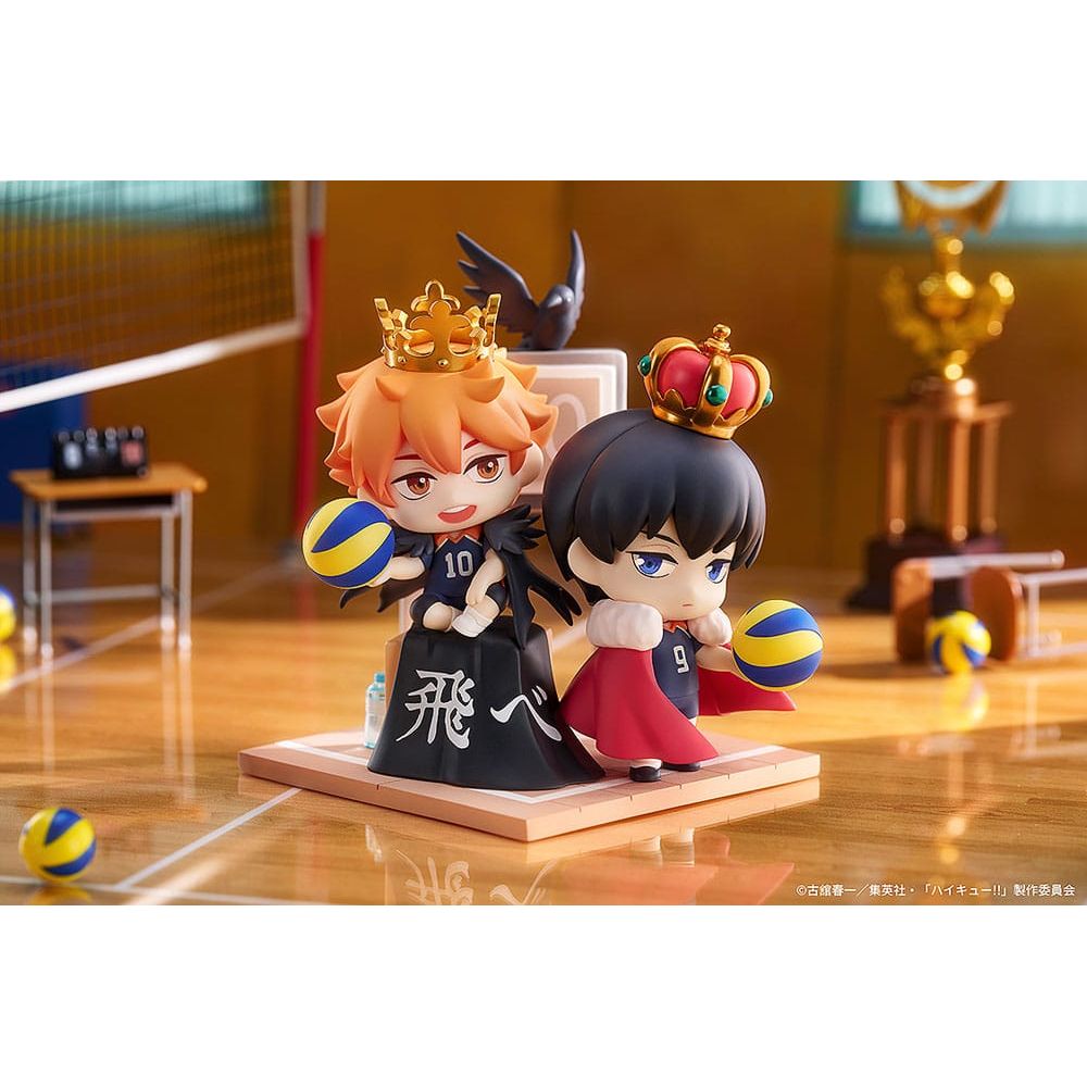 Haikyu!! Qset Mini-Figure 2-Pack Shoyo Hinata & Tobio Kageyama 11 cm