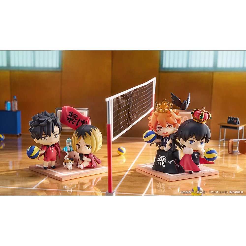 Haikyu!! Qset Mini-Figure 2-Pack Shoyo Hinata & Tobio Kageyama 11 cm