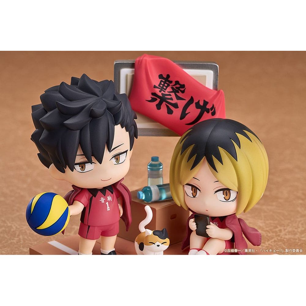 Haikyu!! Qset Mini-Figure 2-Pack Tetsuro Kuroo & Kenma Kozume 9 cm