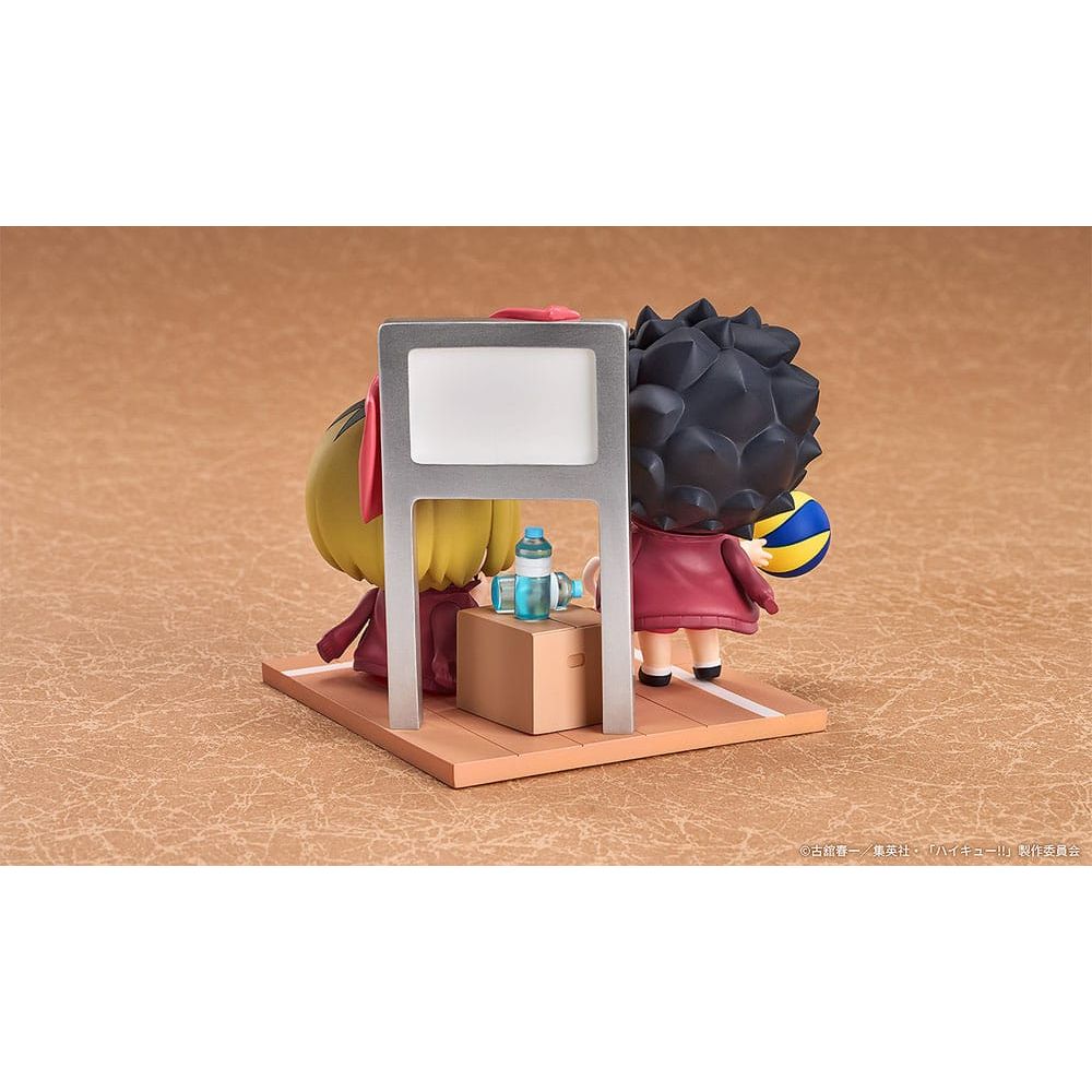 Haikyu!! Qset Mini-Figure 2-Pack Tetsuro Kuroo & Kenma Kozume 9 cm