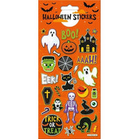 Thumbnail for Halloween Boo (orange) Large Foil Stickers Unicorn & Punkboi