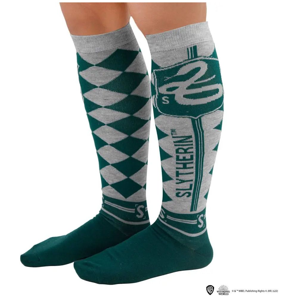 Harry Potter Knee-high socks 3-Pack Slytherin Cinereplicas