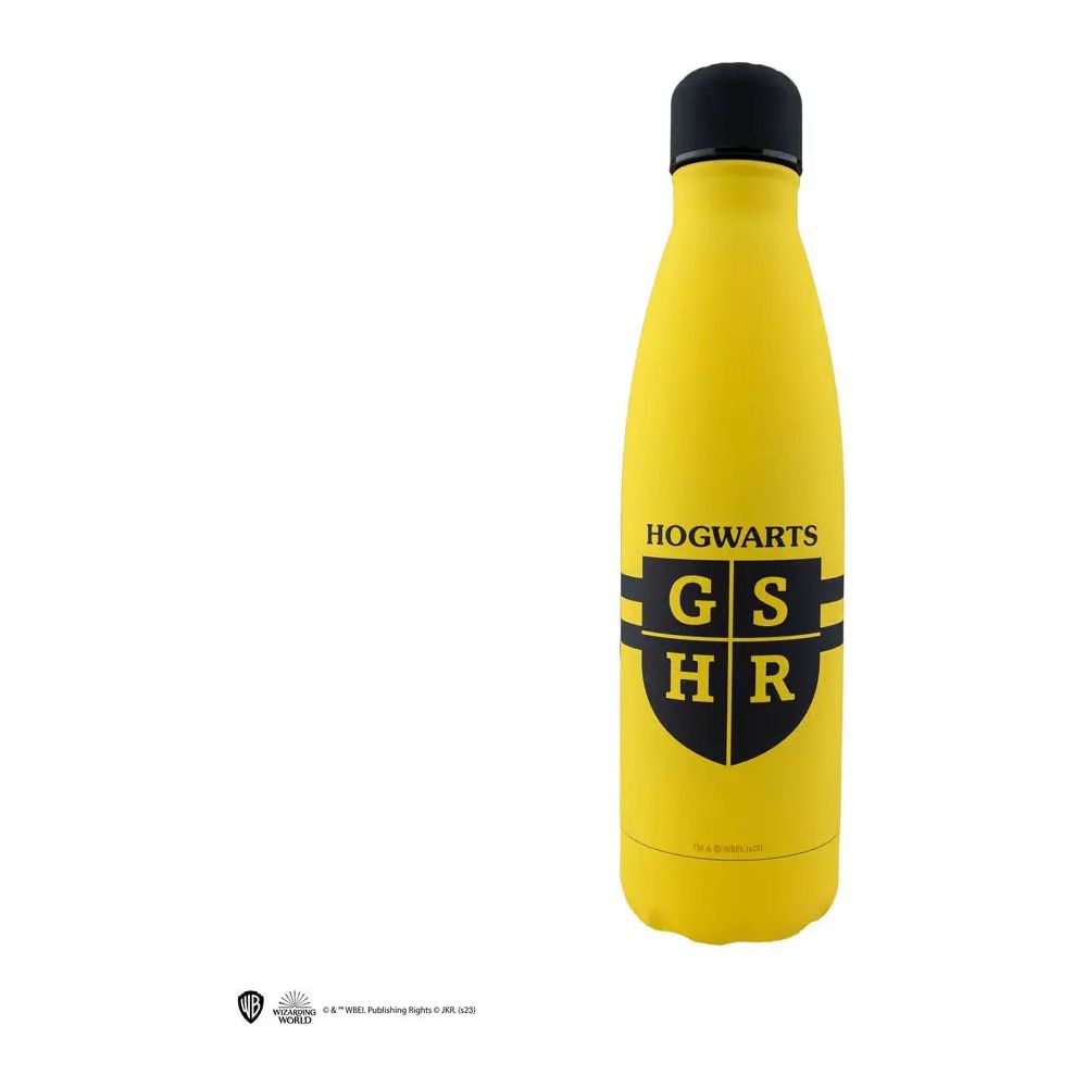 Harry Potter Thermo Water Bottle Hufflepuff Let's Go Cinereplicas