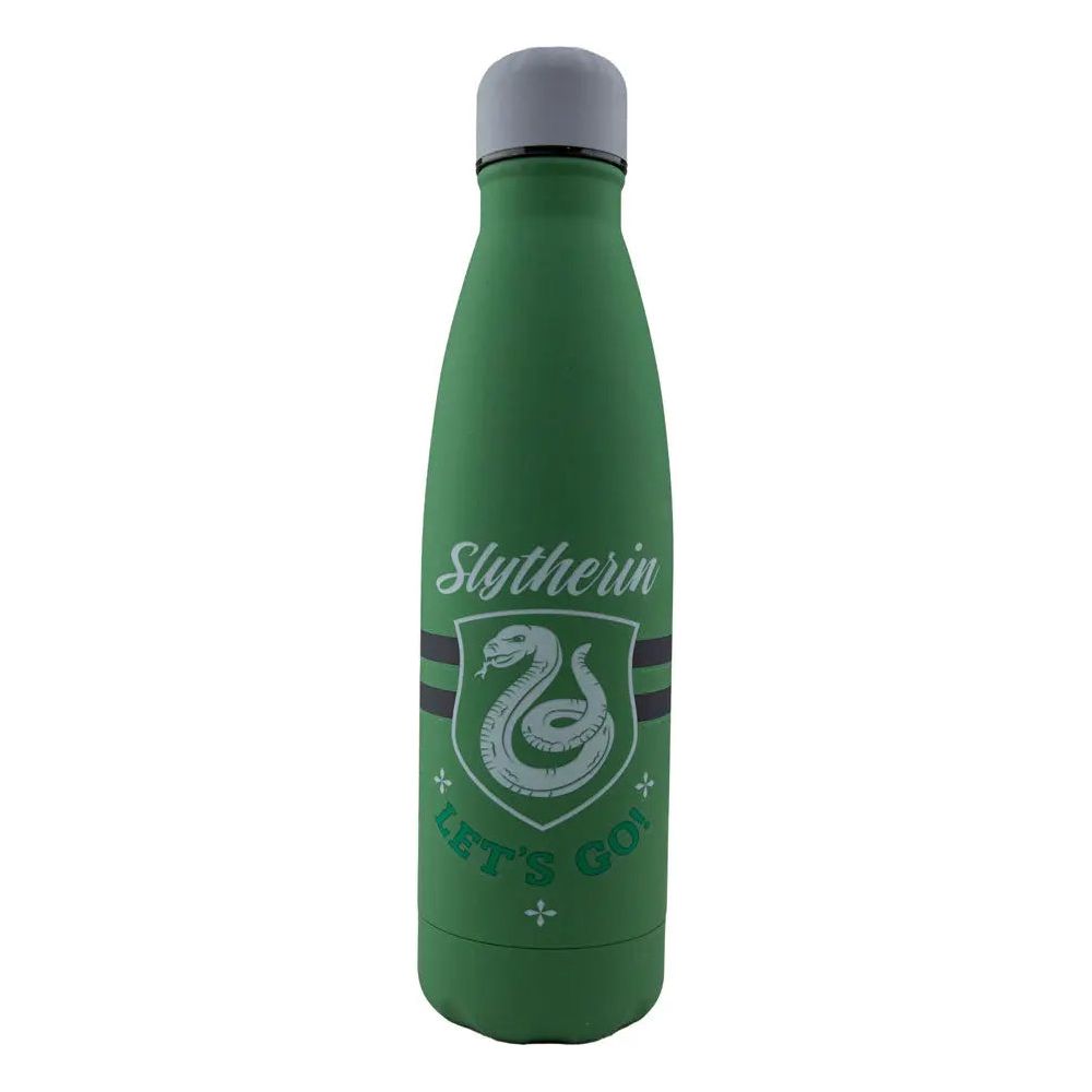 Harry Potter Thermo Water Bottle Slytherin Let's Go Cinereplicas