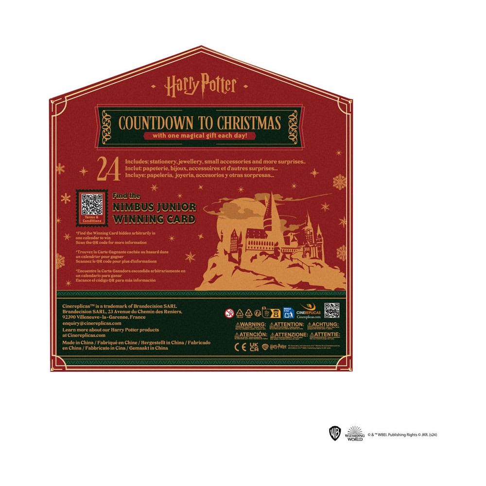 Harry Potter Advent Calendar Deluxe 2024 Cinereplicas