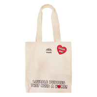 Thumbnail for Hasbro by Loungefly Canvas Tote Bag 40th Anniversary Pound Puppies Loungefly
