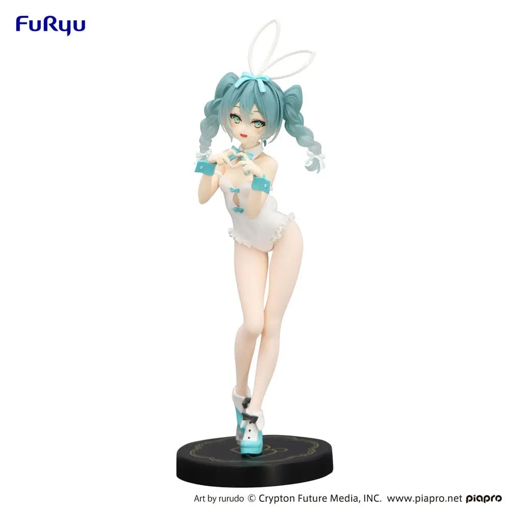 Hatsune Miku BiCute Bunnies PVC Statue Miku Rurudo White Color Ver. 27 cm Furyu