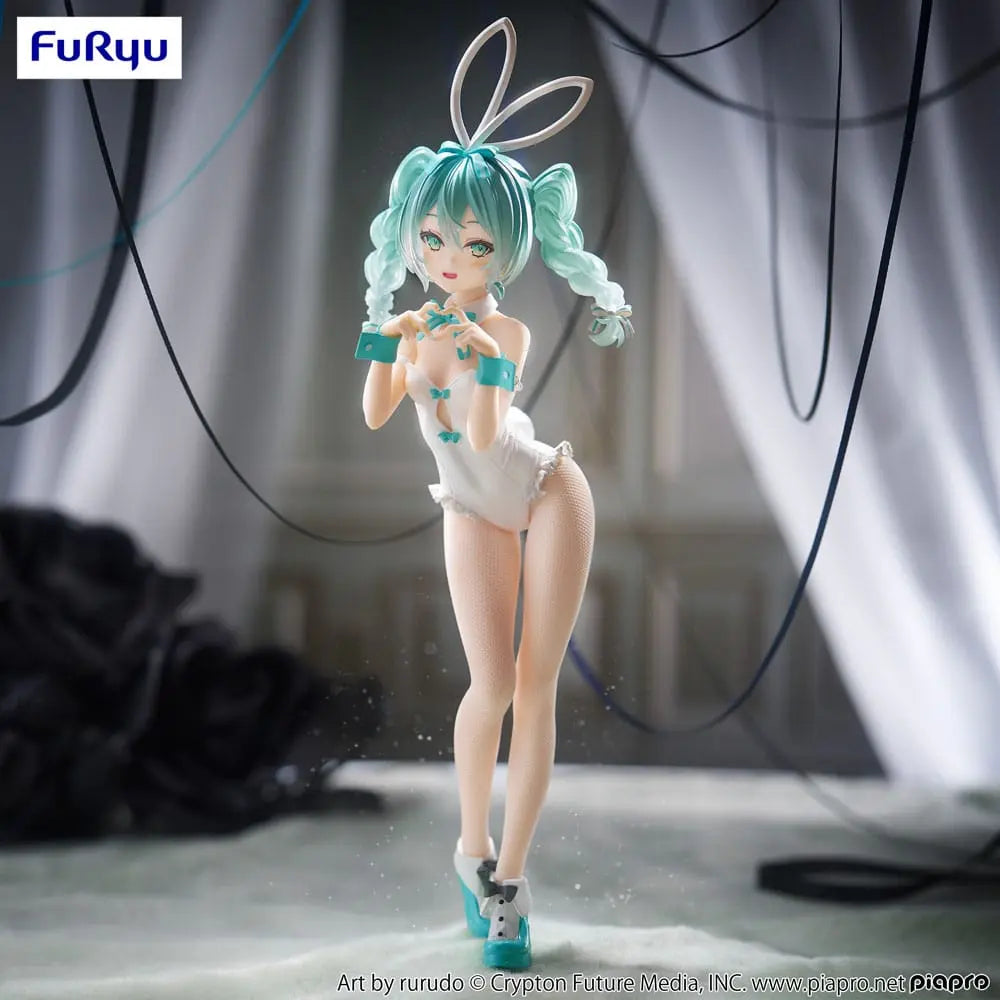 Hatsune Miku BiCute Bunnies PVC Statue Miku Rurudo White Color Ver. 27 cm Furyu