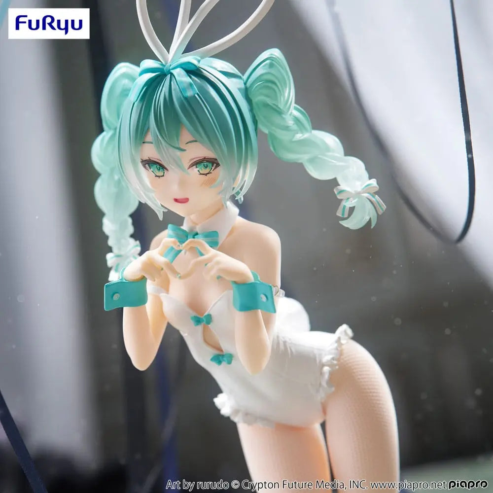 Hatsune Miku BiCute Bunnies PVC Statue Miku Rurudo White Color Ver. 27 cm Furyu