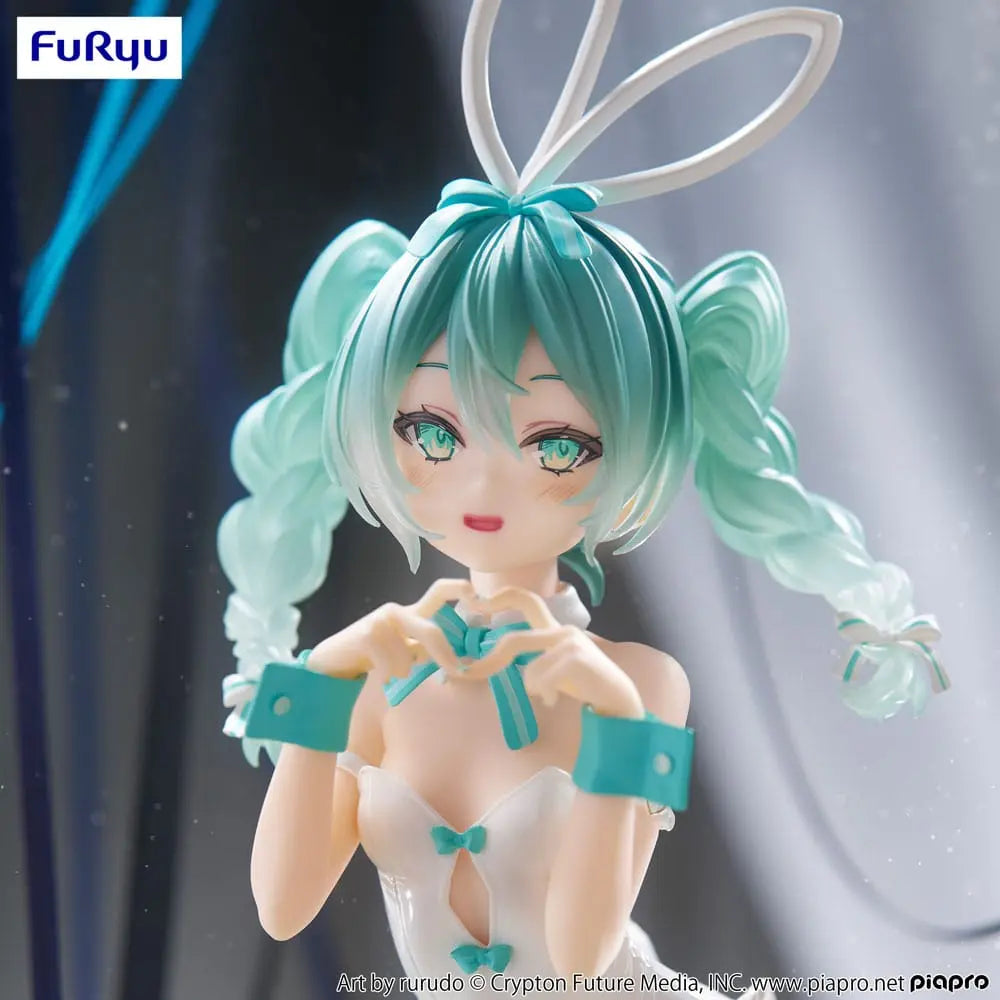 Hatsune Miku BiCute Bunnies PVC Statue Miku Rurudo White Color Ver. 27 cm Furyu