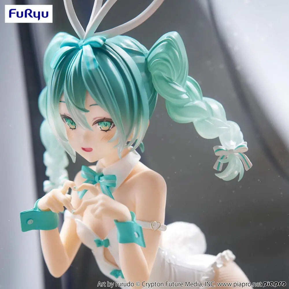 Hatsune Miku BiCute Bunnies PVC Statue Miku Rurudo White Color Ver. 27 cm Furyu