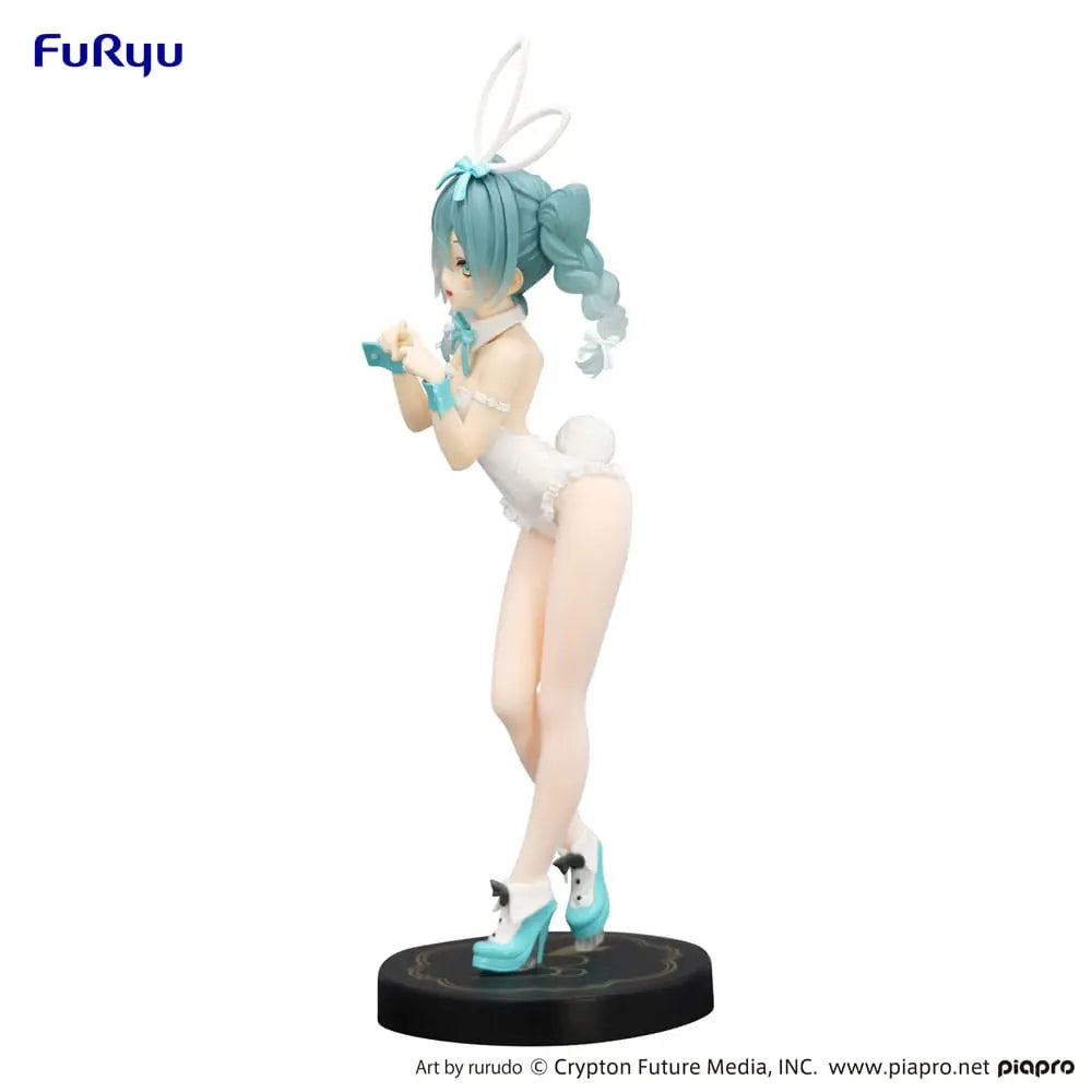 Hatsune Miku BiCute Bunnies PVC Statue Miku Rurudo White Color Ver. 27 cm Furyu