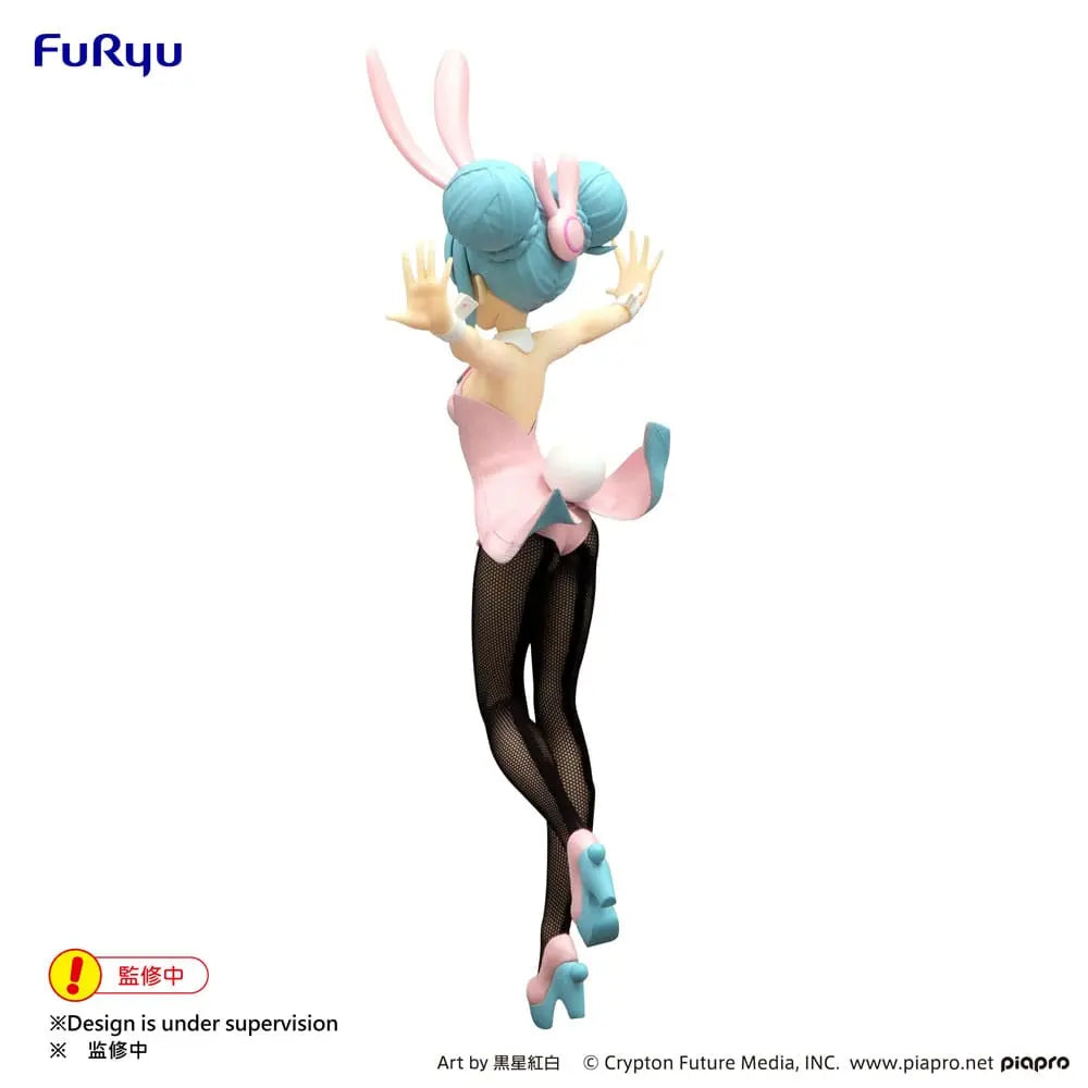 Hatsune Miku BiCute Bunnies PVC Statue Wink Pearl Pink Color Ver. 30 cm Furyu