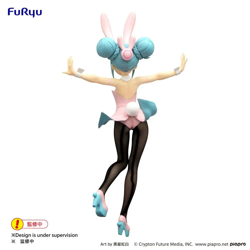 Hatsune Miku BiCute Bunnies PVC Statue Wink Pearl Pink Color Ver. 30 cm Furyu