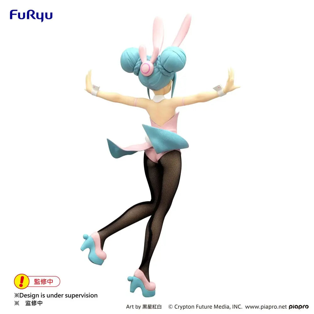 Hatsune Miku BiCute Bunnies PVC Statue Wink Pearl Pink Color Ver. 30 cm Furyu