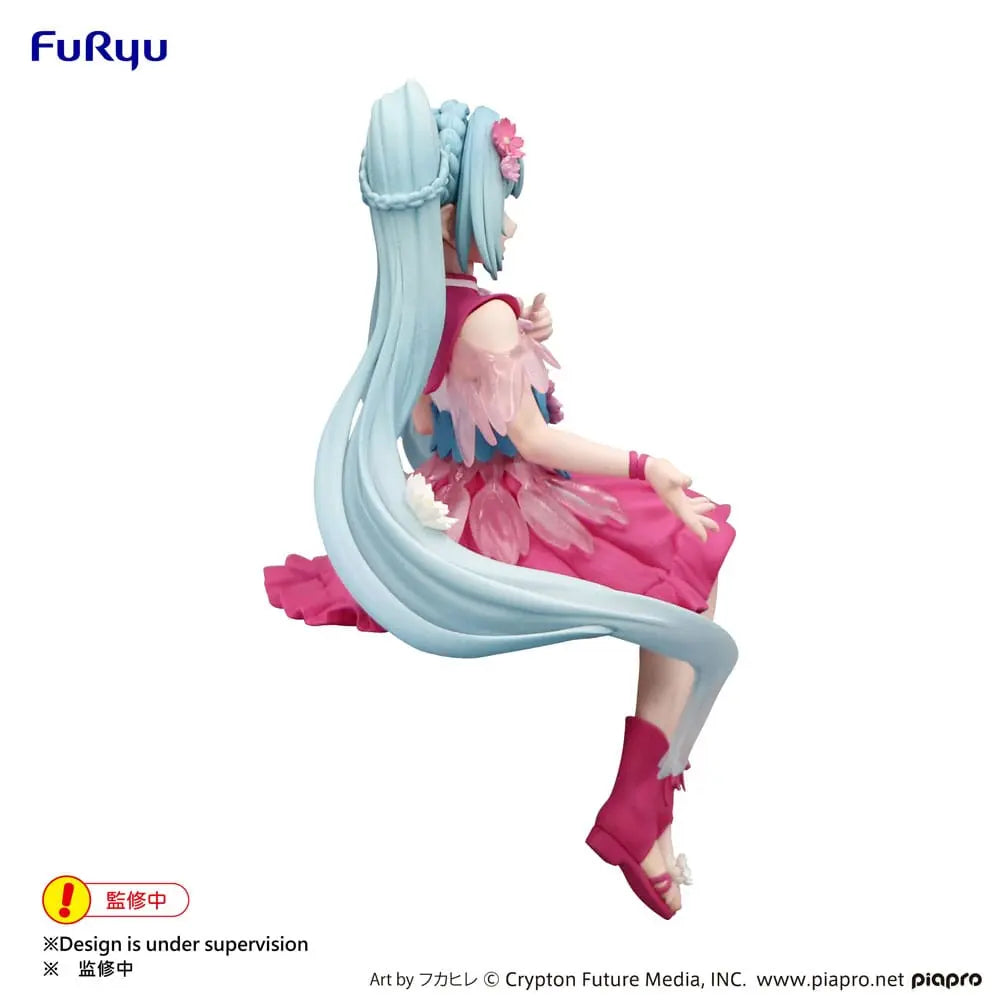 Hatsune Miku Noodle Stopper PVC Statue Flower Fairy Cosmos 14 cm Furyu