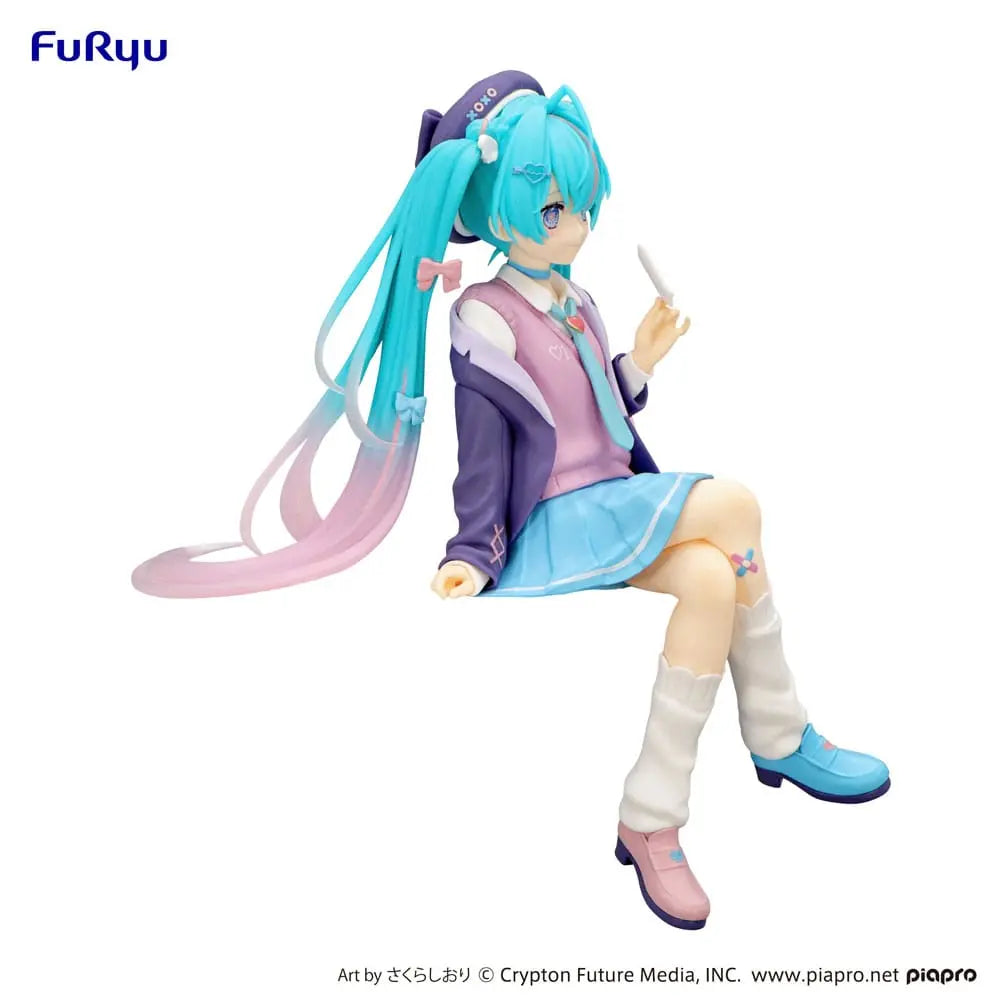 Hatsune Miku Noodle Stopper PVC Statue Hatsune Miku Love Blazer Navy Color Ver. 14 cm Furyu