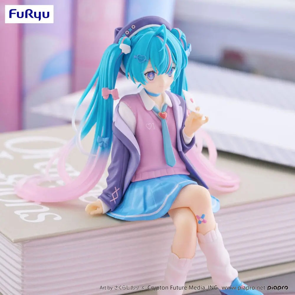 Hatsune Miku Noodle Stopper PVC Statue Hatsune Miku Love Blazer Navy Color Ver. 14 cm Furyu