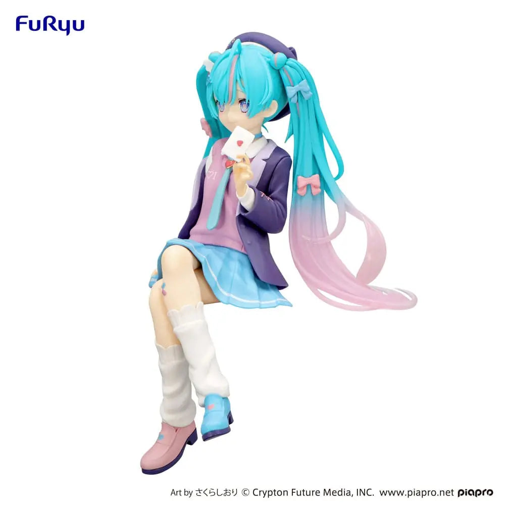 Hatsune Miku Noodle Stopper PVC Statue Hatsune Miku Love Blazer Navy Color Ver. 14 cm Furyu