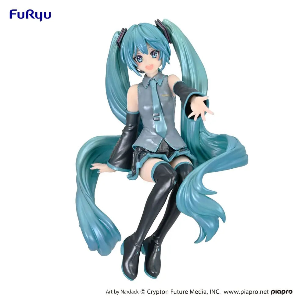 Hatsune Miku Noodle Stopper PVC Statue Hatsune Miku Nardack Pearl Color Ver. 14 cm Furyu