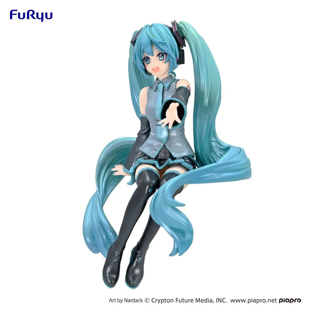 Hatsune Miku Noodle Stopper PVC Statue Hatsune Miku Nardack Pearl Color Ver. 14 cm Furyu